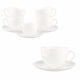 Altom Design Bella Ecru tazza in porcellana 200 ml 6 pz.