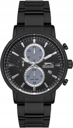  Orologio da uomo SLAZENGER SL.09.6559.2.02 nero moda per compleanno