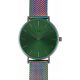  Orologio da donna uomo TORII A38MM.FA, verde fashion, classico, elegante