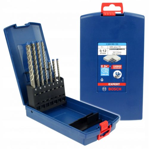  Bosch 2608900195 set trapano a percussione 7 pezzi