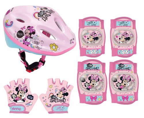  CASCO DA BICICLETTA per bambini MINNIE Mouse 52-56 cm + 2 altri prodotti