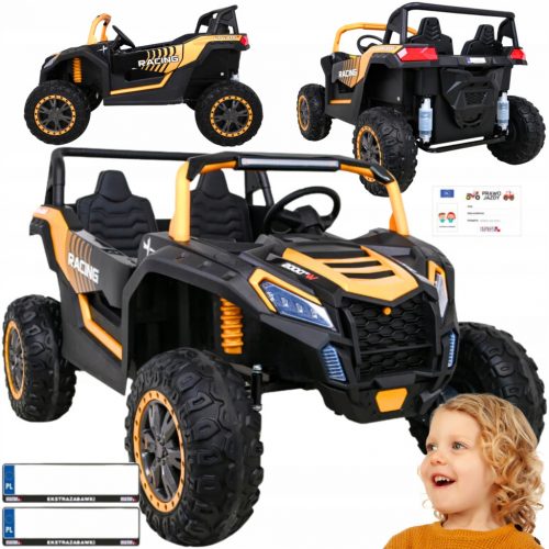  Auto a batteria Buggy Racing A032 4x200W Oro