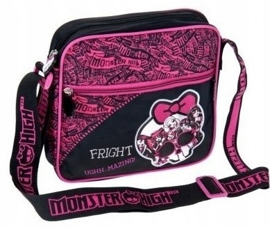  Borsa per bambini Starpak nera, tonalità Monster High del rosa