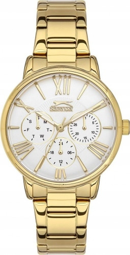  Orologio da donna SLAZENGER SL.09.2072.4.03 moda oro per un regalo