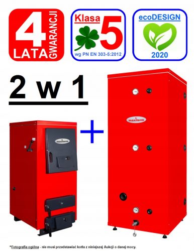  caldaia di alimentazione ecoPROFIT 10 kW e puffer QUADRO 500 L varmo optima DS cell