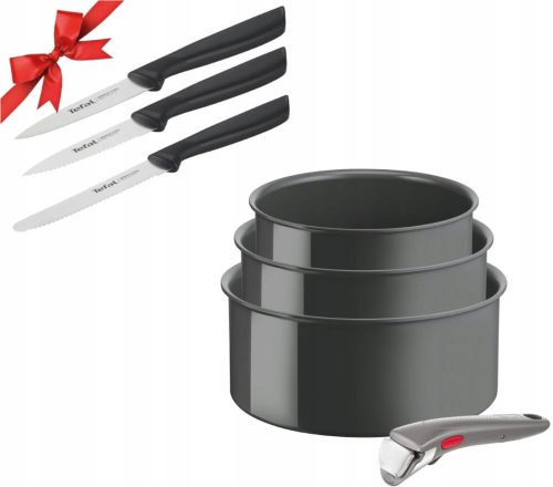 Set di pentole in alluminio Tefal Renew, 4 pz.