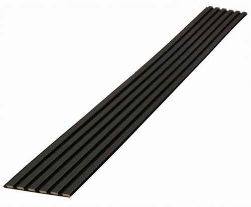 Doghe 3D 6 pz. su feltro 275cmx27cm NERO