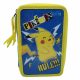  Astuccio Pokemon con equipaggiamento Pikachu a 3 piani