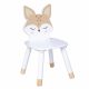  Sedia per bambini Atmosphera Fox 174315 bianca