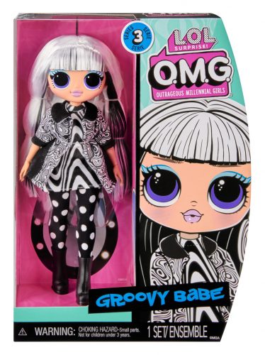  LOL SURPRISE OMG Groovy Babe Serie 3 Bambola base 588573