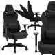  Sedia da gaming Sense7 Sentinel, tessuto nero