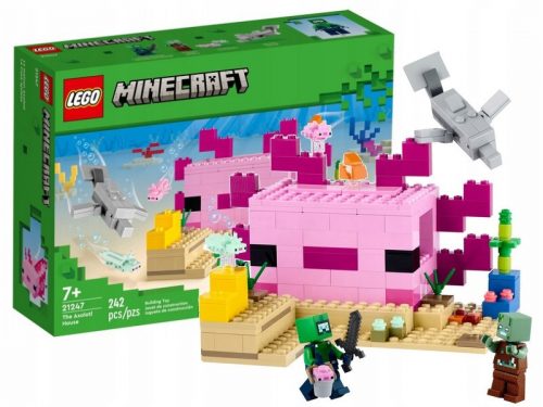  LEGO Minecraft 21247 Casa Axolotl