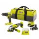  CACCIAVITE A IMPATTO, SMERIGLIATRICE RCK183F-120S RYOBI