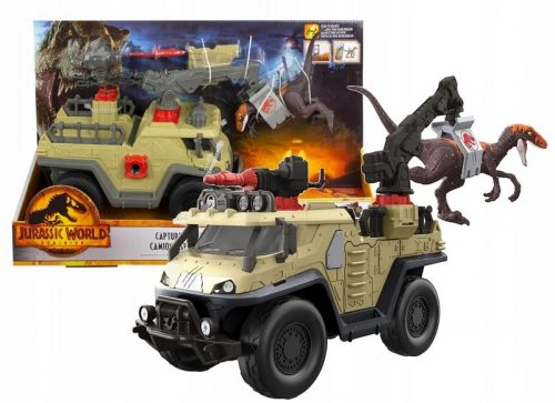  Veicolo GWD65 acchiappa dinosauri Mattel Jurassic World