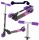  Monopattino Nils Extreme HD025 viola 2 ruote