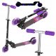  Monopattino Nils Extreme HD025 viola 2 ruote