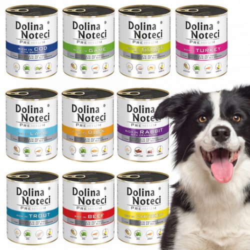  DOLINA NOTECI Premium Cibo per cani MIX Smaków 10x800g