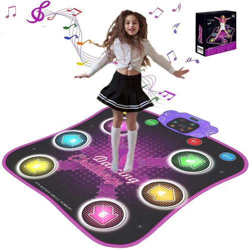  TAPPETINO DA BALLO GRANDE A LED, GIOCO DI DANZA MUSICALE