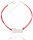  Bracciale in corda con gatto, ARGENTO 925