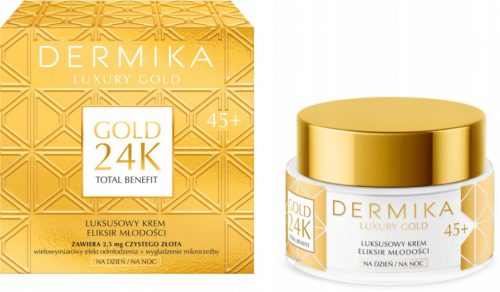  Dermika Gold 0 SPF crema viso multitasking 50 ml