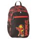  Zaino asilo multiscomparto LEGO Ninjago LEGO-BAGS per ragazzi, nero, Sfumature di rosso