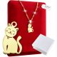  Collana in oro con un gatto in regalo Gattino 925