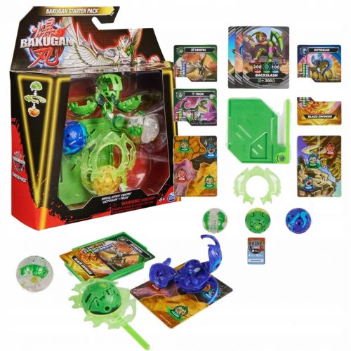  BAKUGAN STARTER SET DI 3 FIGURINE DI ATTACCO SPECIALE