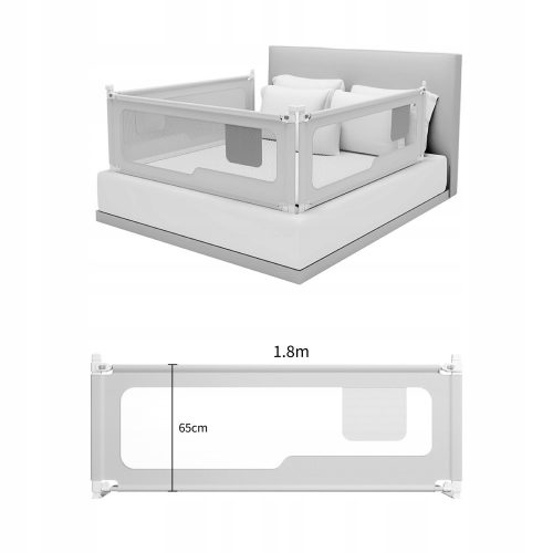  COPERTURA DI SICUREZZA SERRATURA PROTETTIVA BARRIERA LETTO PER BAMBINI 180 cm