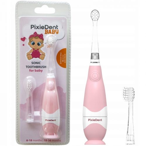  Spazzolino sonico PixieDent BabyPink per bambini