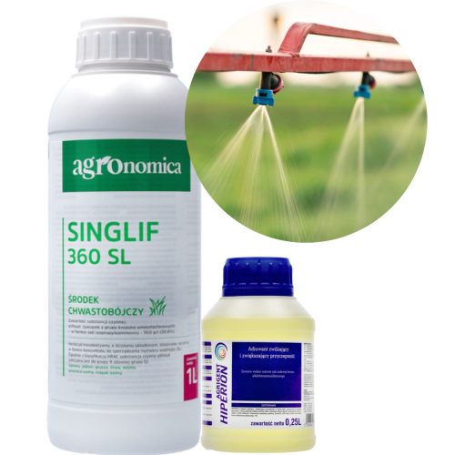 Erbicida Singlif 360 SL 1l + coadiuvante Hiperion 250 ml