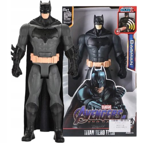  GRANDE FIGURA MOBILE DI BATMAN 30 CM LUCE SONORA