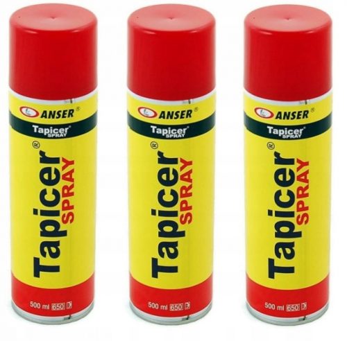 Colla spray per tappezzeria Anser 500 ml 3 pz.