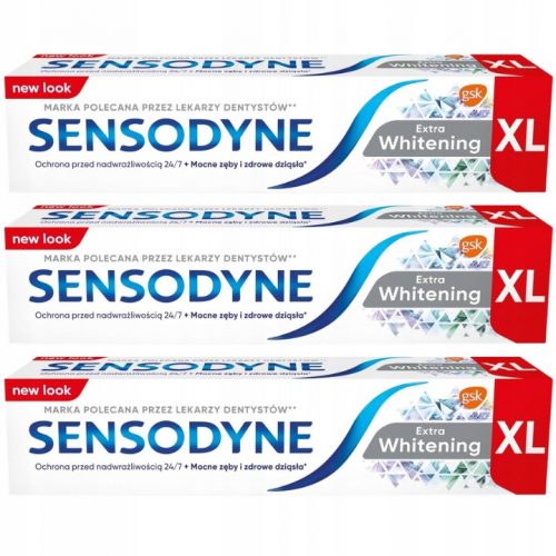  Sensodyne Dentifricio Sbiancante Extra 3x100ml