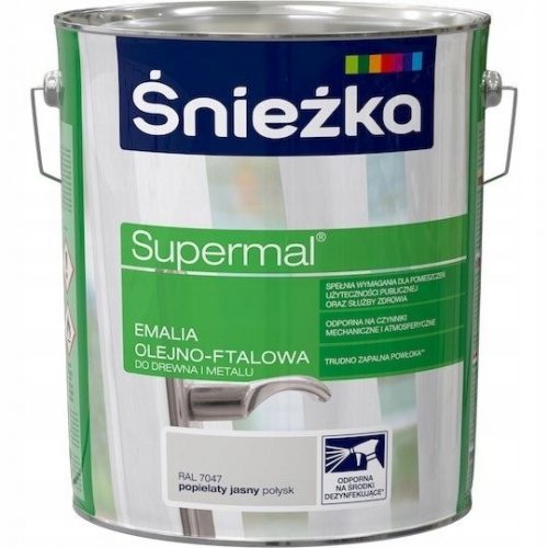 Smalto Śnieżka Supermal grigio 10 l