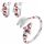  Set anello e orecchini KOI FISH S925