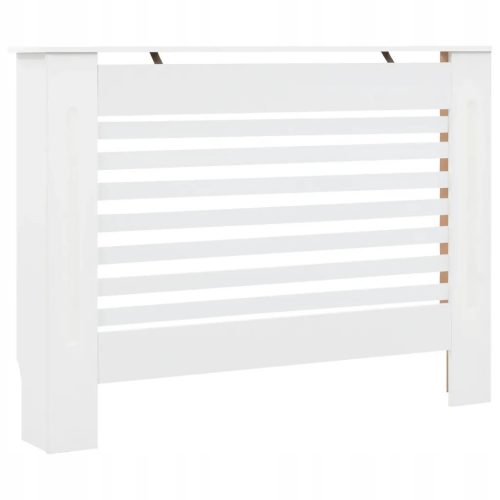 Copertura per radiatore, pannello MDF, 112 x 81,5 cm, bianco