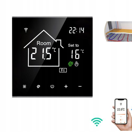 Termostato WiFi Riscaldamento elettrico a pavimento