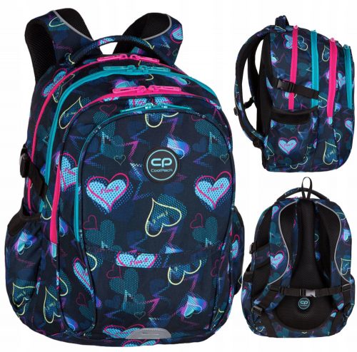  Zaino scolastico CoolPack Factor da 29 litri Deep Love