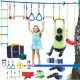 Set ROPE PARK portatile OBSTACLE TRACK per bambini