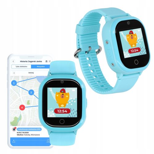  Localizzatore GPS per smartwatch Locon nei toni del blu