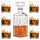 Set da whisky Glasmark 1002485, trasparente, 2,35 l, 7 elementi