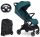  Passeggino EASYWALKER Jackey Verde Acqua + Manubrio per passeggino Easywalker nero