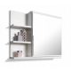  Mobile da bagno DomTech 60 x 50 x 14,1 cm bianco con specchio