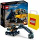  LEGO Technic Autocarro con cassone ribaltabile 42147 + Sacchetto di carta LEGO 6315786 giallo 24x8x18 cm