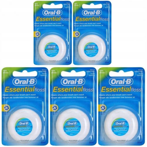  Oral-B Essential Floss filo interdentale cerato 50 m menta