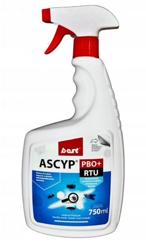  Liquido contro scarafaggi, zecche, zanzare, formiche, mosche, cimici Best-Pest 0,75 ml