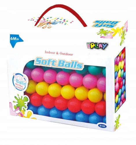 Pallina da biliardo Iplay a secco, multicolore