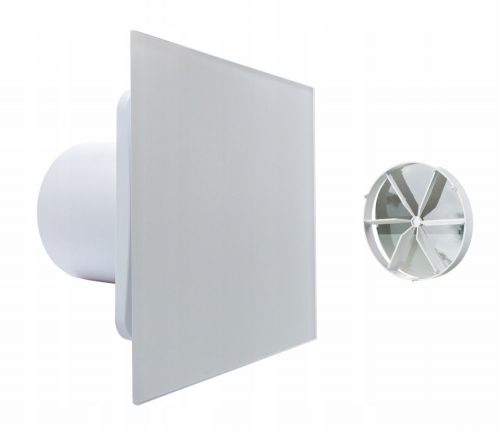 Ventika KLIQ100BASE + KLIQFP180CHROME ventilatore da bagno 100 mm