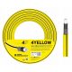  Tubo da Giardino GIALLO 5/8'' 30m Cellfast 4 strati