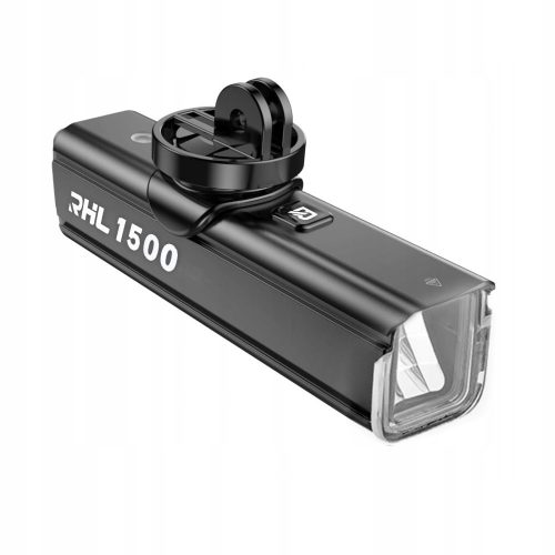  ROCKBROS RHL1500 Potente luce per bicicletta 1500 lumen Supporto VARIA / GoPro